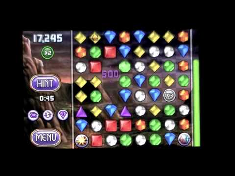 iPhone App Review Bejeweled 2 + Blitz - YouTube