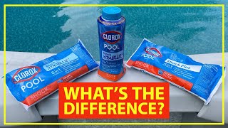 Clorox 6-in-1 vs 4-in-1 Pool Shock - They're Different... Sort of!