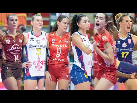 ALL "MEGA RALLY" of the match Busto Arsizio - Scandicci | Lega Volley Femminile 2023/24