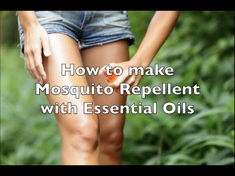 How to make Mosquito Repellent with Essential Oils