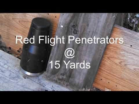 Crosman .22 Red Flight Penetraters - Test and Review