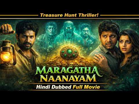 Maragatha Naanayam Full Movie (Hindi Dubbed) | Aadhi Pinisetty | Haunted Treasure Adventure