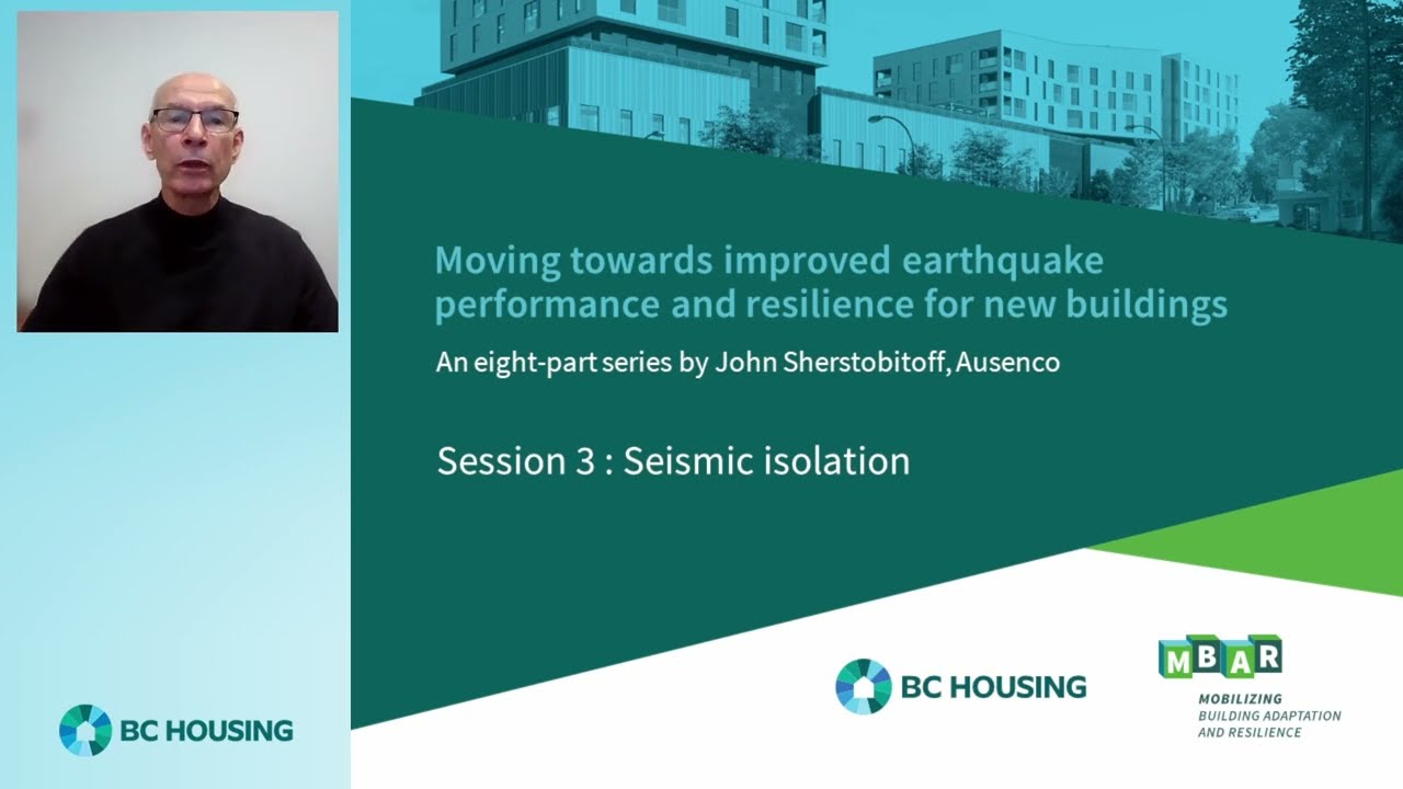 Seismic isolation for new buildings. Part 3 of 8
