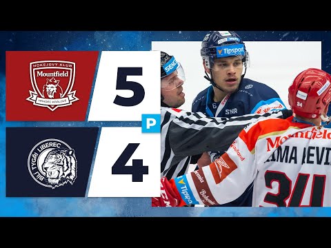 SESTŘIH | Mountfield HK - Bílí Tygři 5:4p