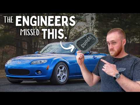 Fixing something Mazda FORGOT about in my NC Miata! Super Automotive Cabin Air Filter