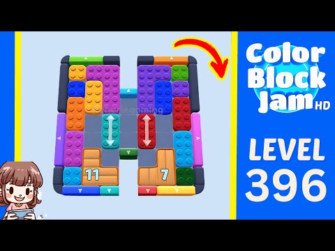 Color Block Jam Level 396 Solution Walkthrough