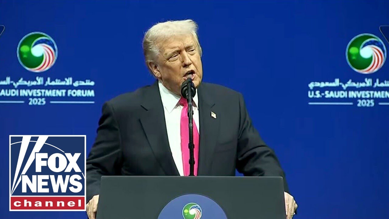 WATCH LIVE: Trump delivers remarks at US-Saudi business forum