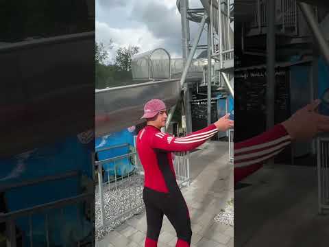 Ich mache ein Duell gegen Profi Turmspringer