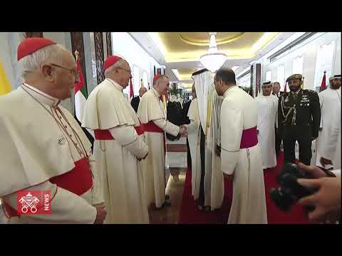 Le Pape François est arrivé à Abou Dhabi