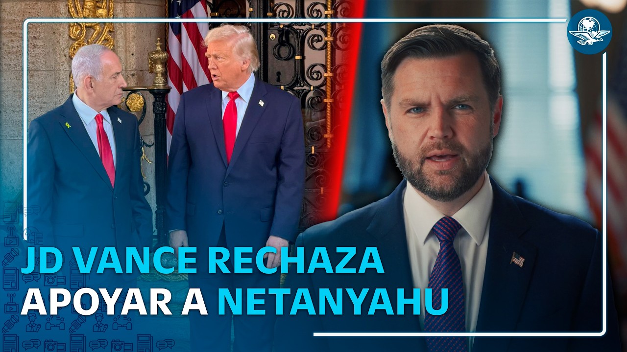 JD Vance toma distancia de Trump y evita apoyar la reelección de Netanyahu en Israel