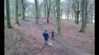 preview picture of video 'Skateboarding in Hopton Woods Mirfield'