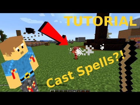 SPELLS in Minecraft Raycasting Tutorial 🧙‍♂️ | 1.13.2