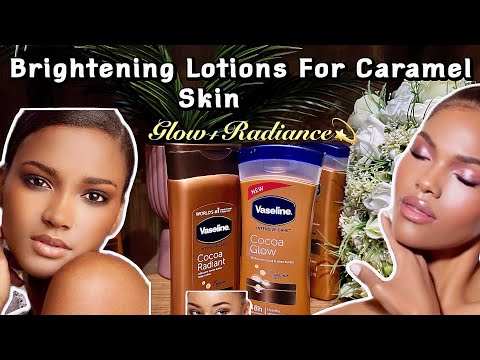 Vaseline Cocoa Glow VS Vaseline Cocoa Radiant Lotion|How To Brighten And Glow Up Your Caramel Skin