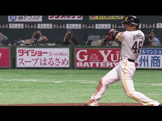 【8回裏】最後は笑顔で… ホークス・本多 現役最終打席をヒットで飾る!! 2018/10/6 H-L