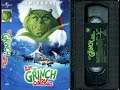 Opening To Dr Seuss How The Grinch Stole Christmas Canadian VHS 2001
