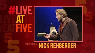 Broadway.com #LiveatFive with FIDDLER ON THE ROOF&#39;s Nick Rehberger