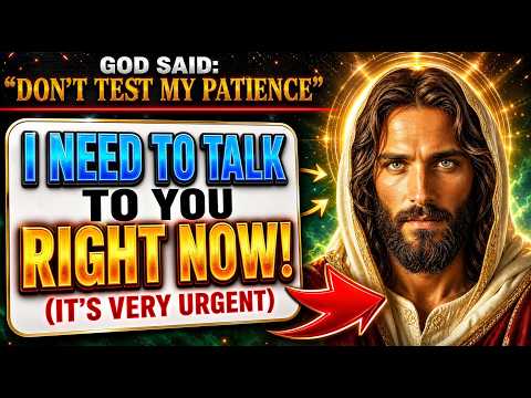 🔴Jesus Has an Urgent Message for You Today | God Message For You Today | God Says Today