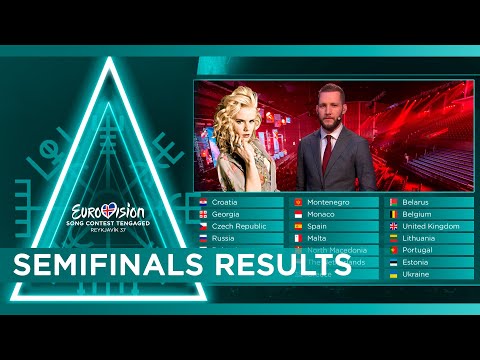 Eurovision Song Contest Tengaged 37 - Semifinals Results