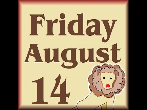 Horoscope for August 14, 2015