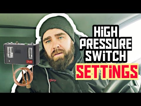 Refrigerant High Pressure Switches and How To Set Them