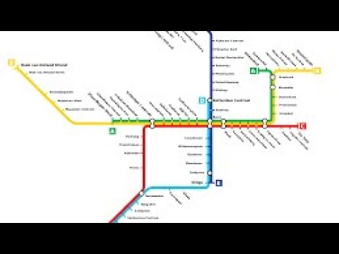 Metro Rotterdam De Akkers - Rotterdam Centraal Lijn D 😳