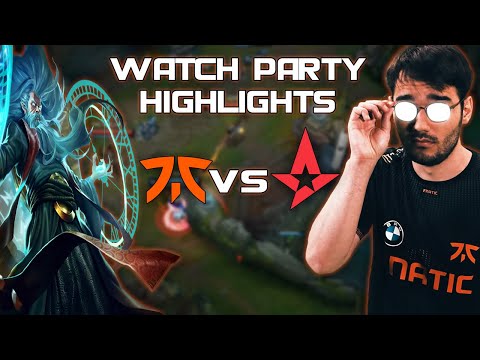 FNC vs AST Watch Party Highlights - Zylissang 😲😲😲