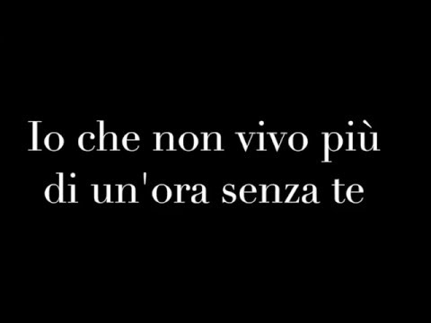 Il Volo - Io Che Non Vivo (lyrics on screen)