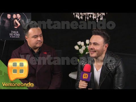 Rio Roma convenció a Thalía de cantar grosería en su tema "Lo Siento Mucho". | Ventaneando