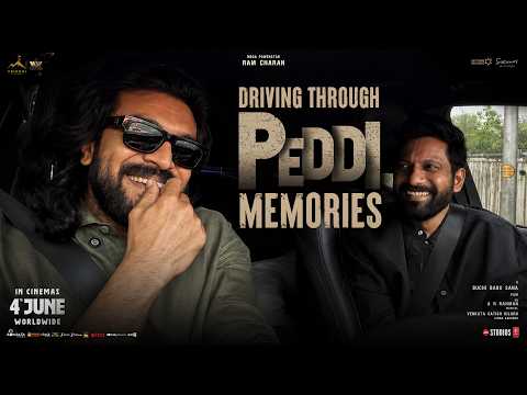 Driving Through Peddi Memories | Ram Charan | Buchi Babu Sana | Janhvi Kapoor | A R Rahman