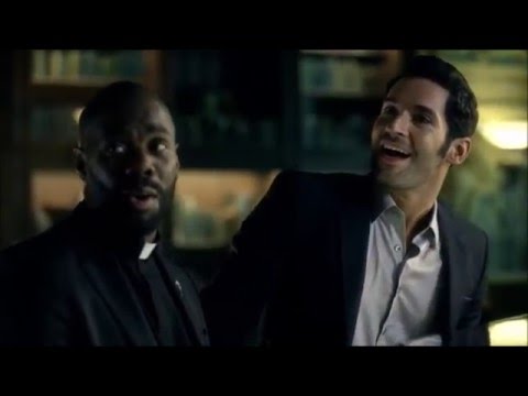 Lucifer and Father Frank piano duel