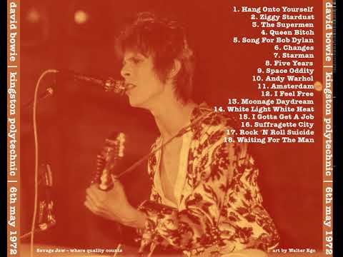 David Bowie London may 6th 1972 ( audio )
