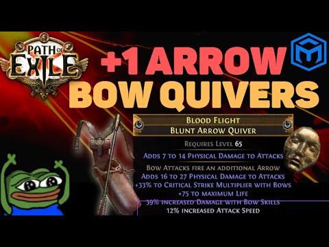 Baue den perfekten Köcher für deinen Blitzpfeil oder Tornadoschuss! [Path of Exile 3.21]
