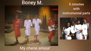 BONEY M. - MY CHERIE AMOUR (1985)     5  minutes edition with instrumental parts     Stereo   720 p.