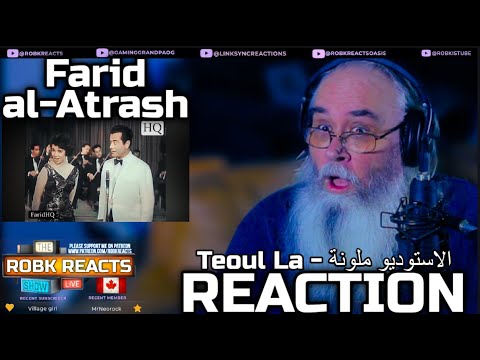 Farid al-Atrash Reaction - الاستوديو ملونة - Teoul La -First Time Hearing - Requested