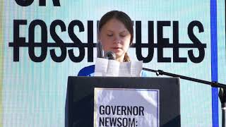 Greta Thunberg Speech at Youth Climate Strike Los Angeles - November 1st, 2019