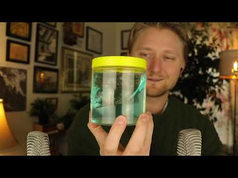 ASMR Old School Sound Assortment For Sleep (Finger Flutters, Water Sounds, Tapping, and Rambling)