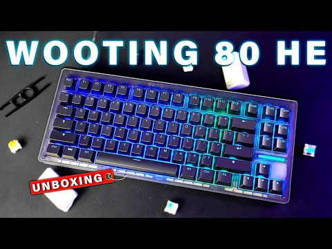 Unboxing The Wooting 80HE Gaming Keyboard | BEST Gaming Keyboard on the MARKET in 2025 !?