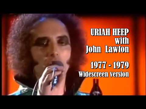 Uriah Heep with John Lawton 1977 - 1979. Widescreen and the full version.