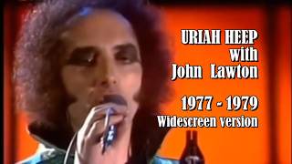 Download lagu Uriah Heep with John Lawton 1977 - 1979. Widescreen and the full version. mp3