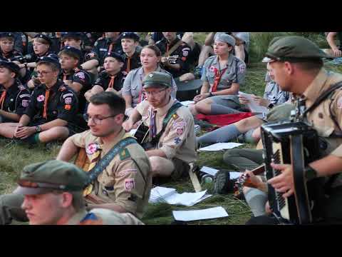 Kaszuby Akcja Letnia 2025 cz.  3 - Ognisko harcerskie