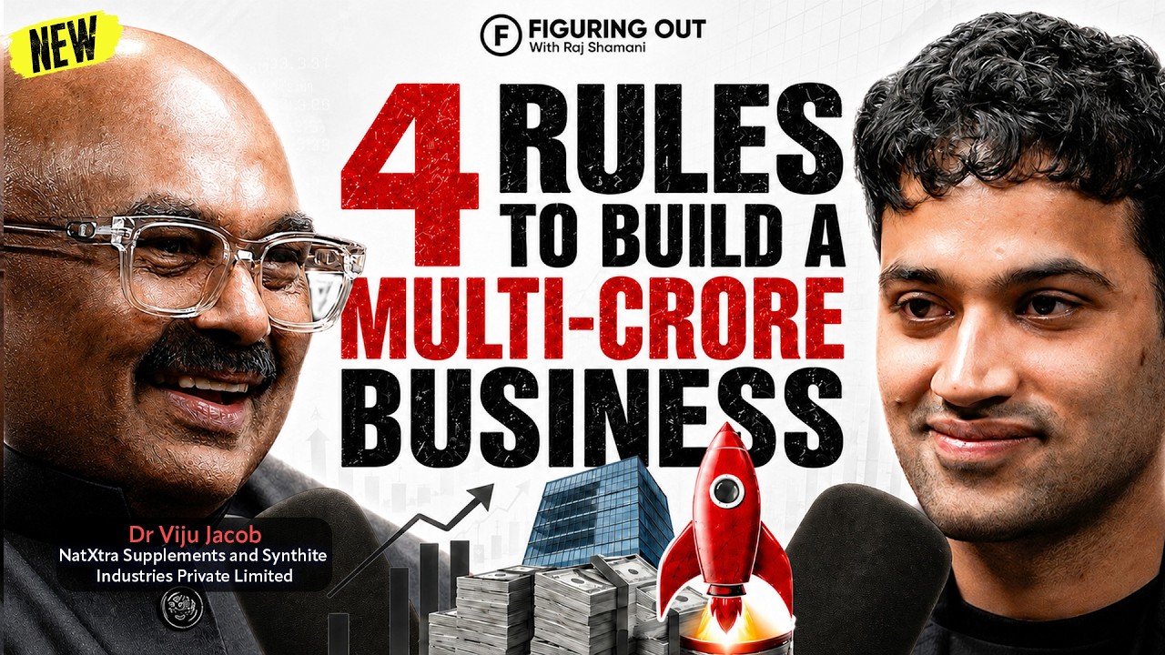 Spice King: Business Lessons, Fake Supplements & China Farming Secret | Dr. Viju | FO524 Raj Shamani