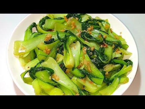 Cách làm CẢI THÌA SỐT DẦU HÀO đơn giản cực ngon - Combo Món Ăn