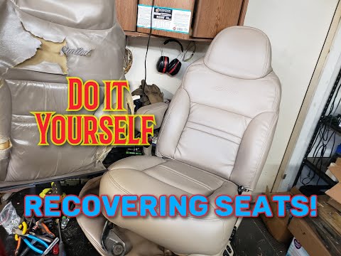 How to replace Leather seat covers! Ford Excursion and F250