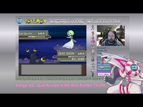 Pokemon Renegade Platinum Nuzlocke Challenge #65 Gardevoir kills half the team
