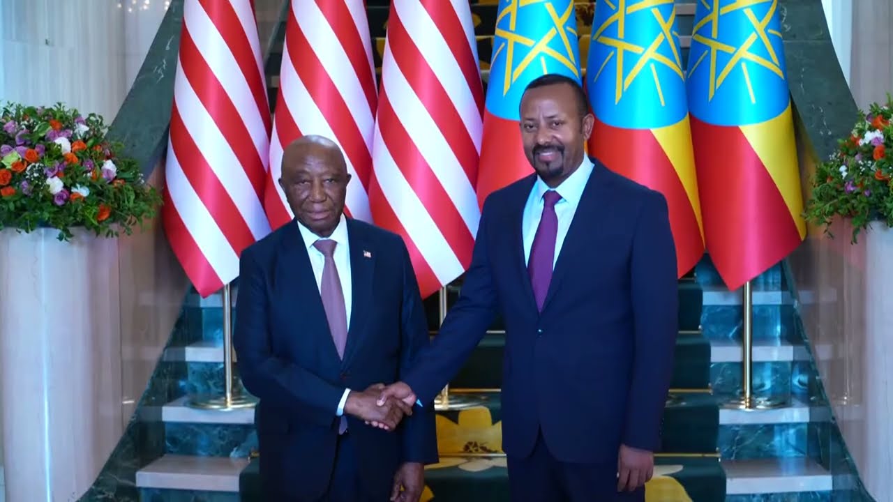 የጠ/ሚኒስትሩ እና የላይቤሪያ ፕሬዚዳንት ውይይት