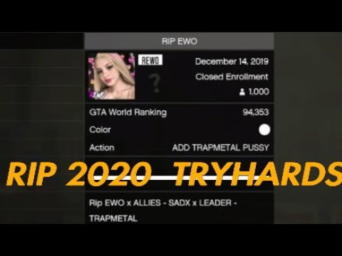 THE NEW 2020 TRYHARDS | RIP REWO