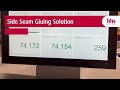Side Seam Gluing Solution