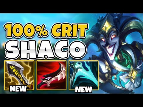 THE NEW CRIT CHANGES TURN SHACO INTO A GOD-TIER TOP LANER!