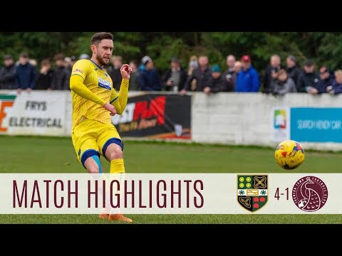 Extended Highlights: Yate Town 4-1 Taunton Town