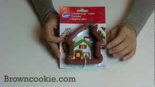 Gingerbread House Cookie Cutter with Comfort Grip by Wilton